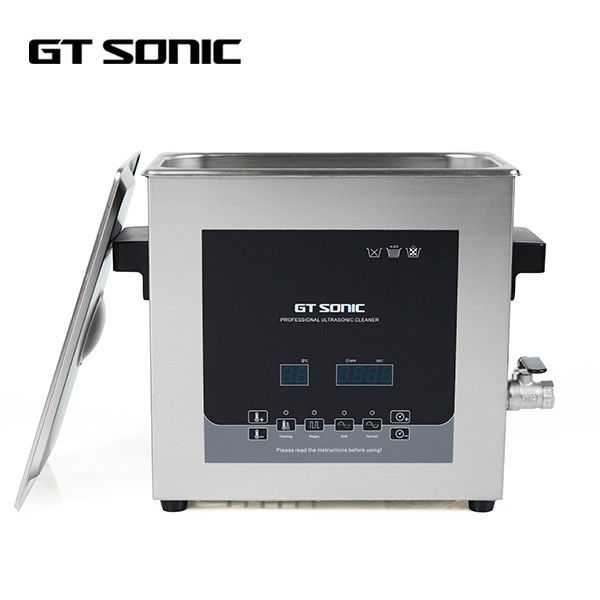 6 Litres Middle Size 150W Ultrasound Power Ultrasonic Cleaner With Drain Valve Laboratory Research